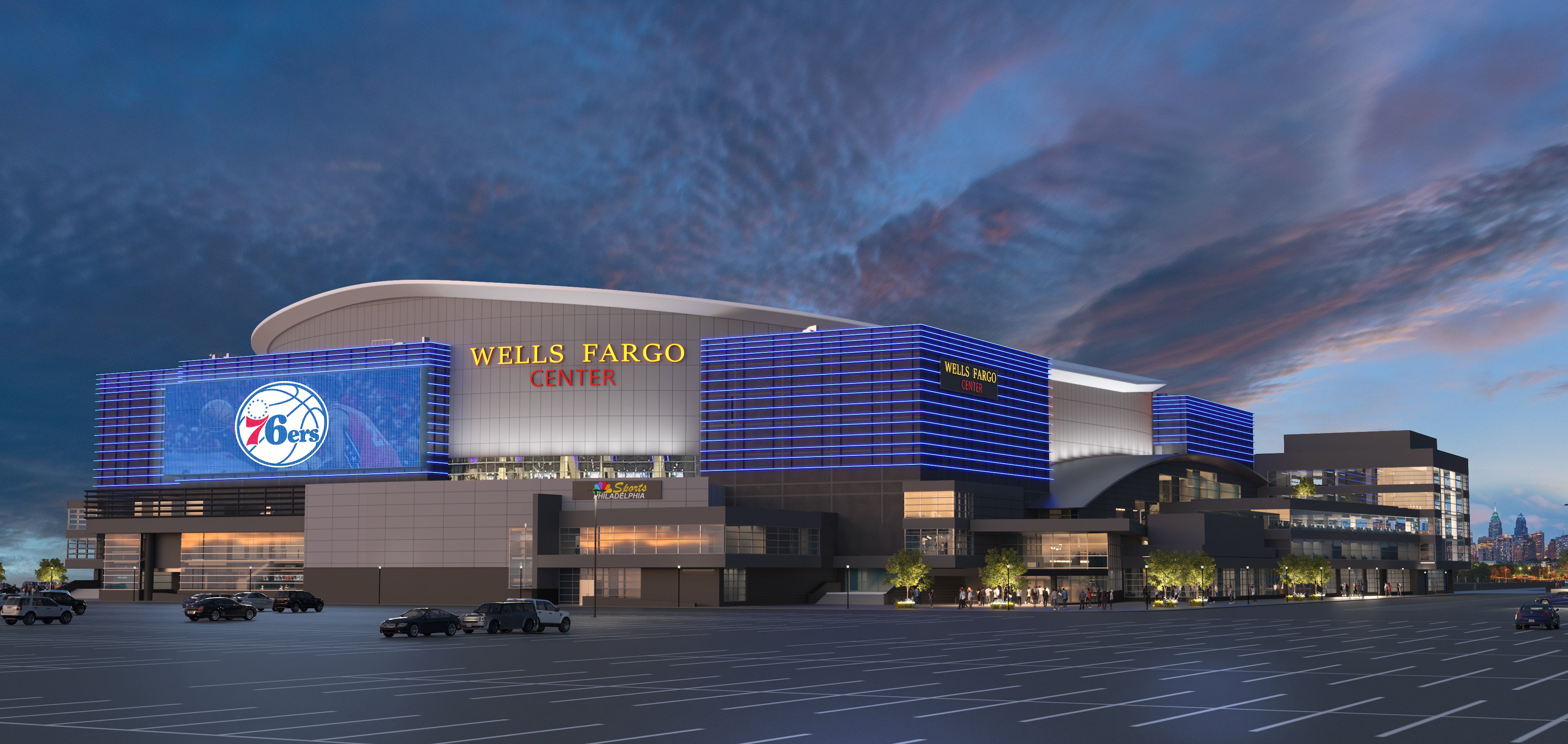 Wells Fargo Center Render